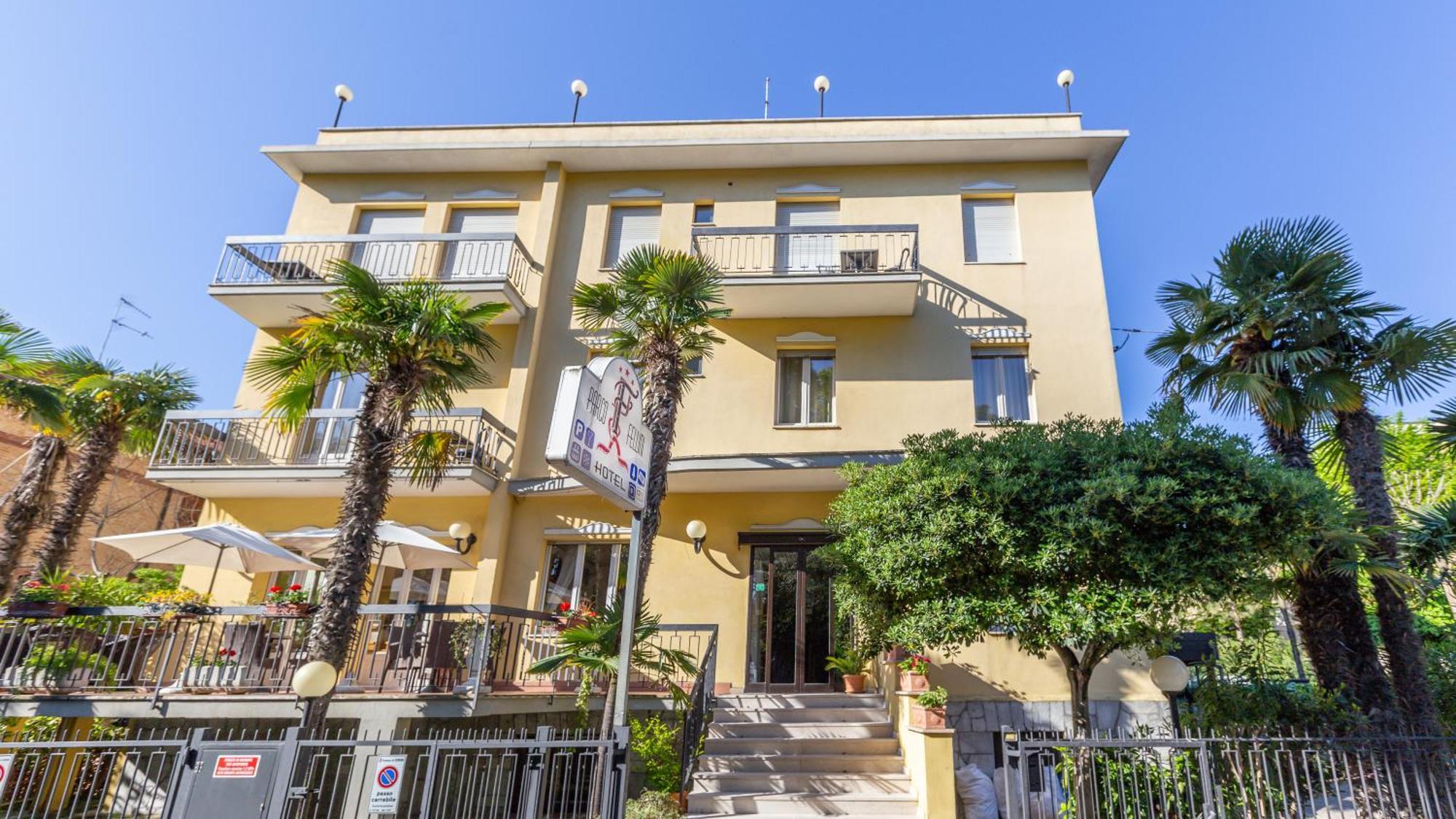 Hotel Parco Fellini Rimini Exteriör bild